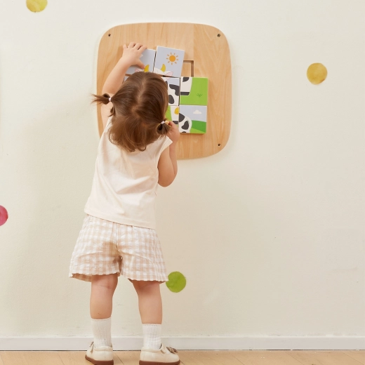 Ruimtebesparend aan de muur