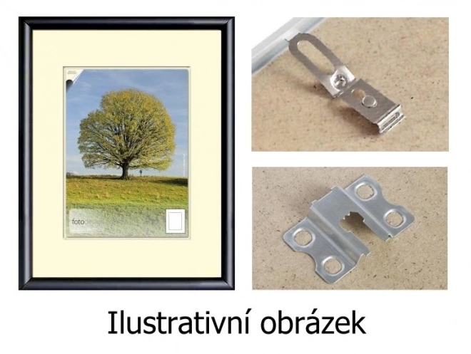 Plastic frame 40x30 cm zwart