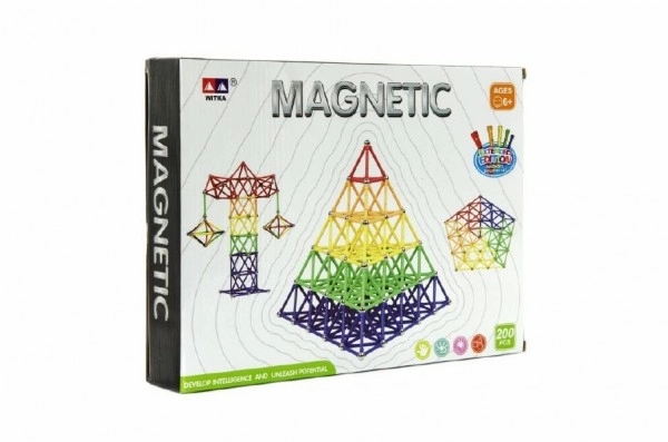 Magnetische bouwset Witka 200 stuks