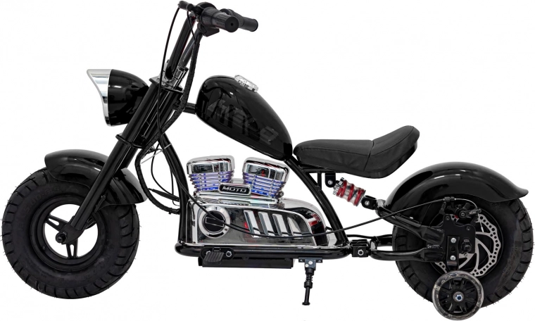 Veilig plezier met LED-verlichting en zijwieltjes