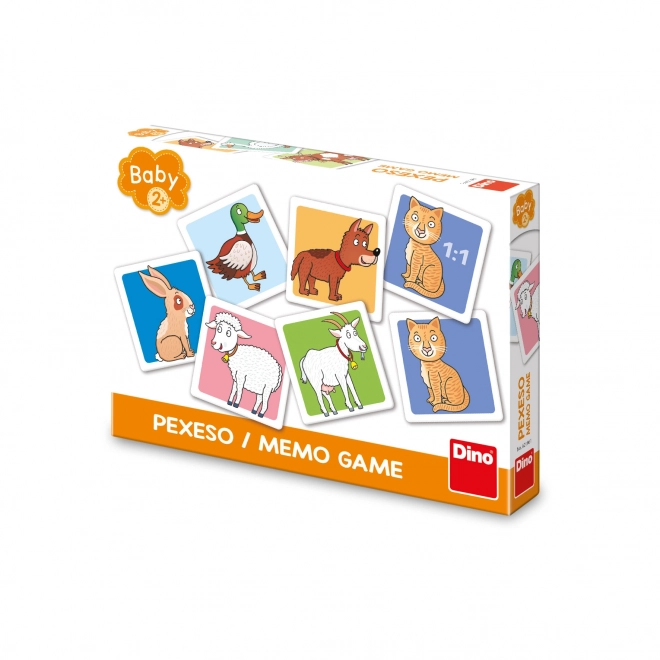 Dino Baby pexeso huisdieren