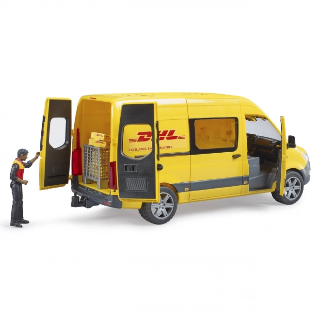 Bruder Mercedes-Benz Sprinter DHL met bestuurder