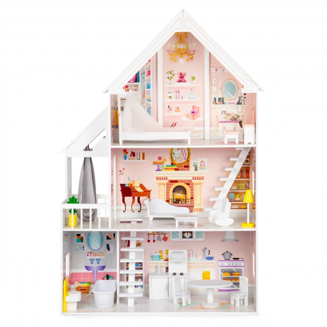 Houten poppenhuis XXL Powder Residence ECOTOYS