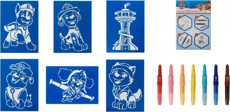 Sjablonen met favoriete helden