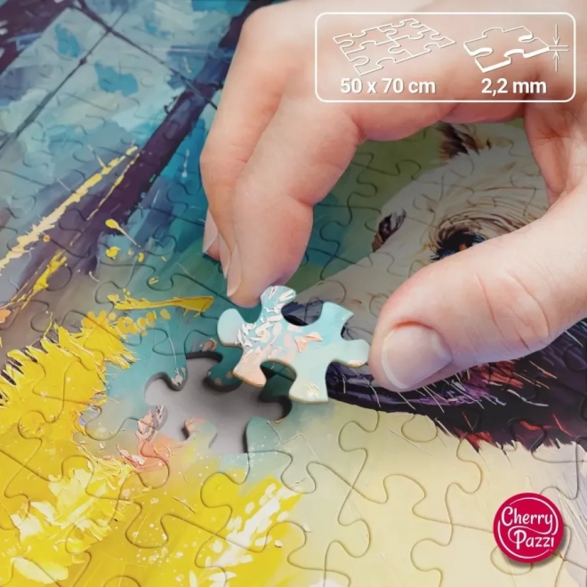 Puzzel Samen in het wild 1000 stukjes
