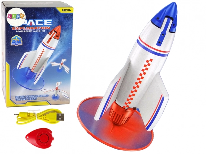 Rakettenwerper Vliegende lader wit 21 cm