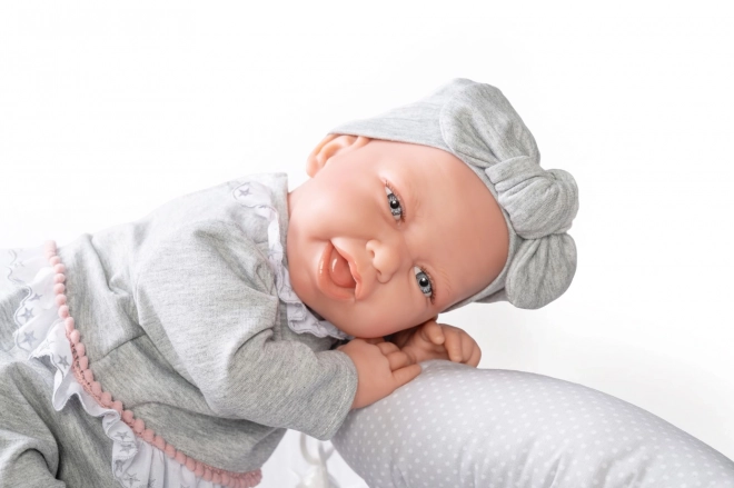 Antonio Juan 33228 CARLA - realistische pop baby met zacht stoffen lichaam - 42 cm