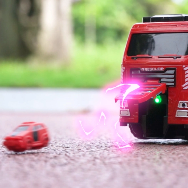 Interactieve Brandweerauto met Beweegbare Ladder