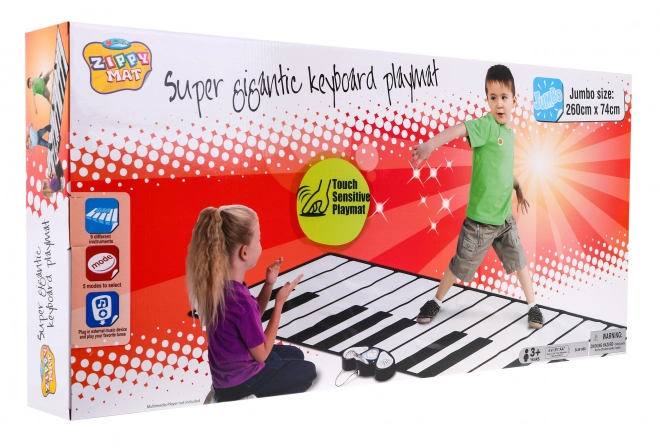Grote muziekmat Super Keyboard