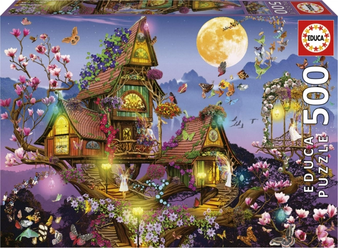 EDUCA-puzzel Elf Huis 500 stuks