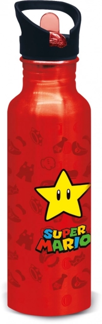 Aluminium fles Super Mario met Vegas-thema