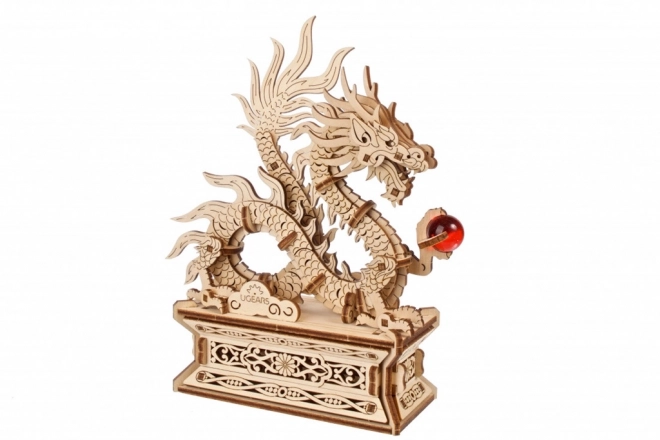 Ugears 3D houten mechanische puzzel Draak