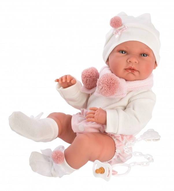 Llorens M738-62 kleding set voor babypop NEW BORN maat 40-42 cm
