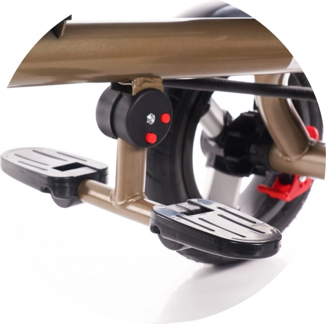 CHIPOLINO Driewieler voor tweelingen 2Play Obsidian