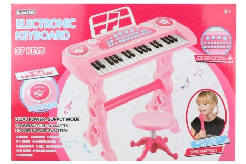 Pianino roze met adapter