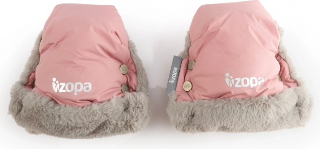 Fluffy winterhandschoenen