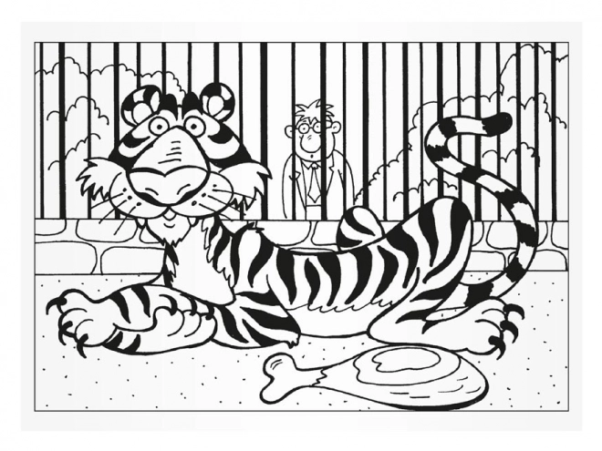 Kleurboekjes MFP Bezoek aan de Dierentuin