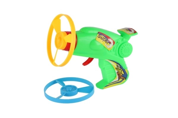 Schietende schijf met pistoolstarter