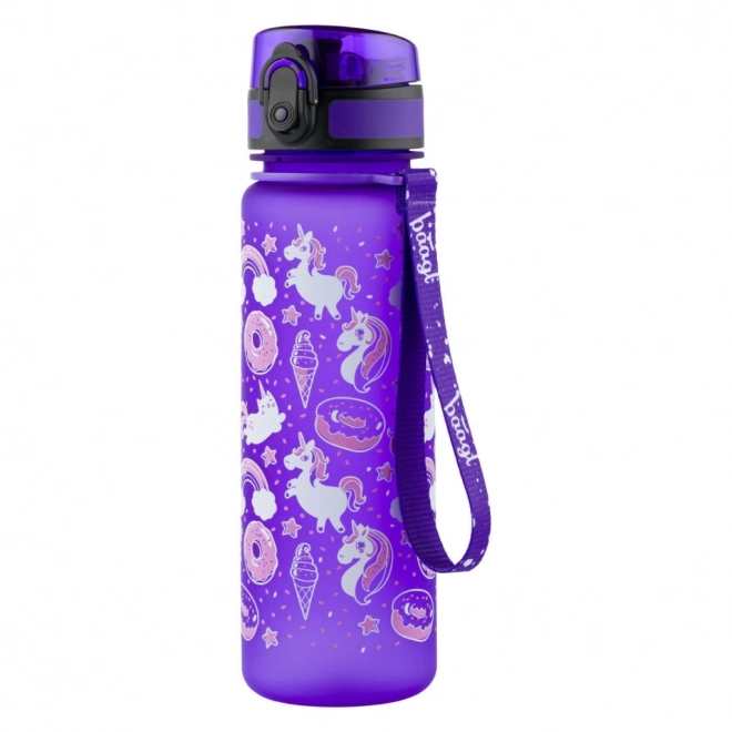 BAAGL Kinderfles voor drinken met eenhoornmotief, 500 ml