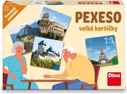 Pexeso Monumenten van Dino