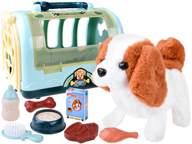 Interactieve Beagle Puppy met Uitrusting