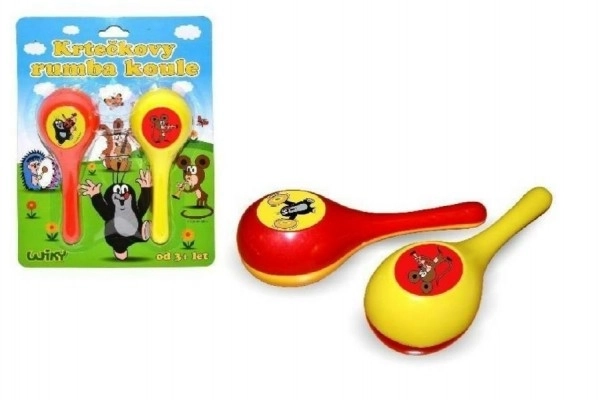 Krteček rumba ballen 2 stuks
