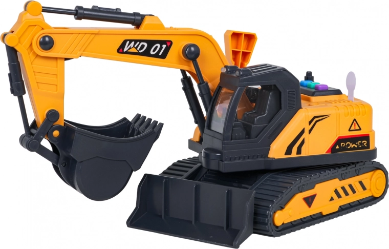 Draaibare cabine en rupsonderstel