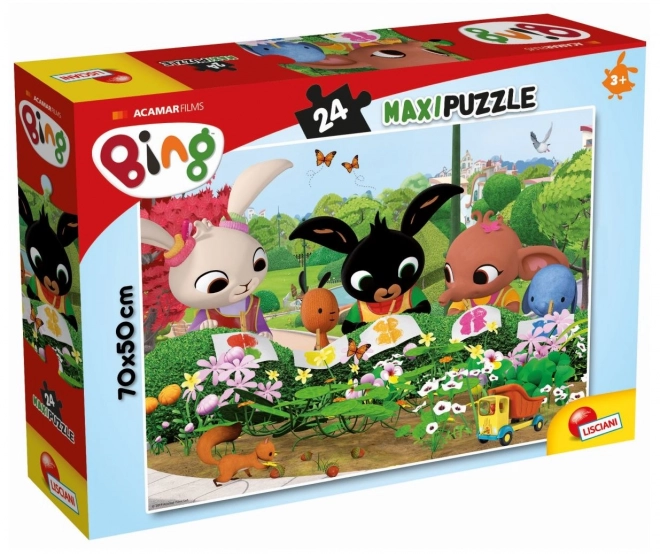Puzzel Bing 24 stukjes Bewonderen van de natuur