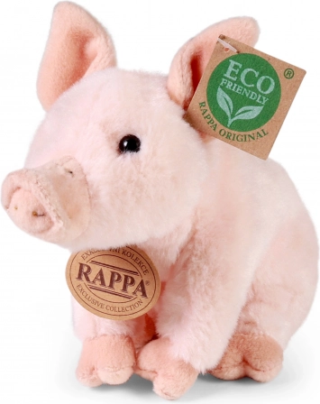 Pluchen biggetje 18 cm eco friendly