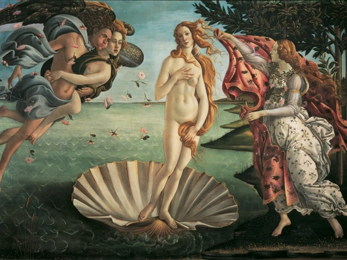 Ravensburger Puzzle Art Collection: De Geboorte van Venus 1000 stukjes