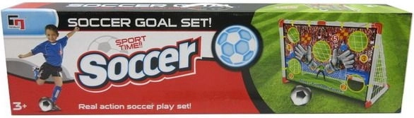 Voetbalset met doel en scoregaten