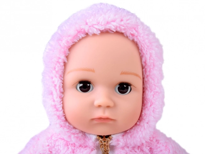 Zachte rubberen pop baby 43 cm