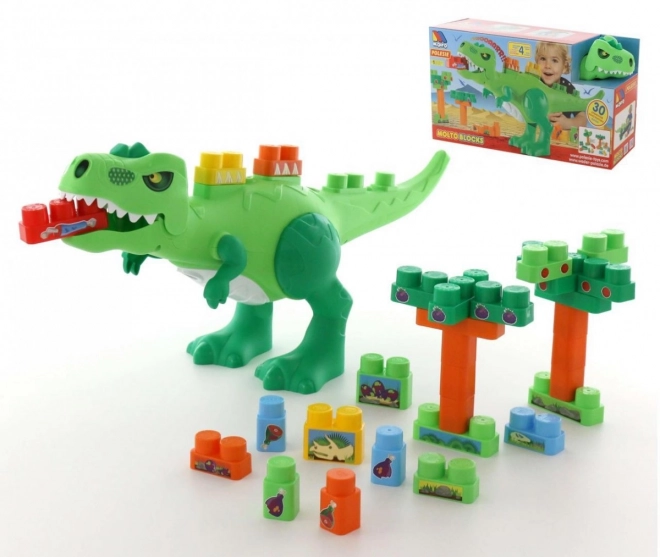 Bouwset dinosaurus - 30 delen