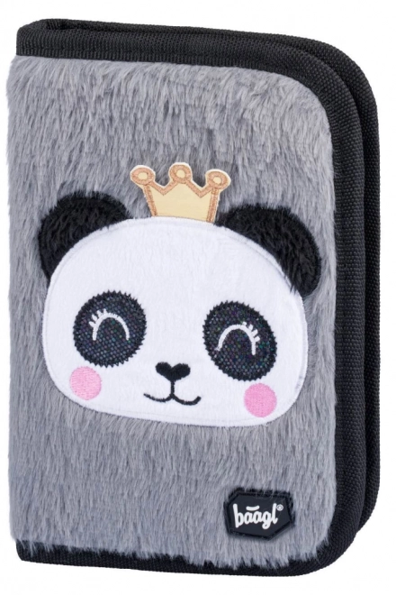 BAAGL SET 3 Zippy Panda: rugzak, etui, zak
