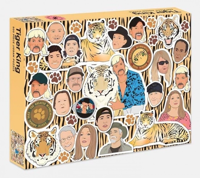 Puzzel Tijgerkoning 500 stukjes SMITH STREET