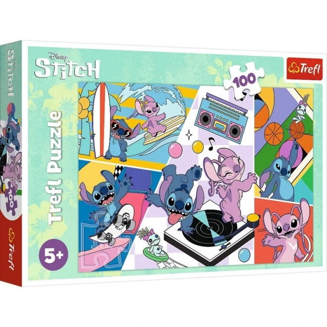 Puzzel 100 stukjes Lilo en Stitch Disney Trefl