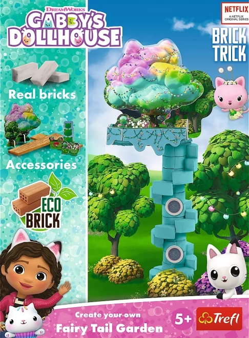 TREFL BRICK TRICK Gabby's magisch huis: Magische tuin met 34 onderdelen