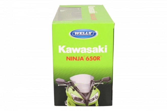 Welly Motorfiets Kawasaki Ninja 650R 1:10 groen