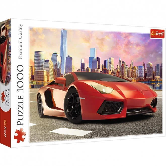 Puzzel 1000 stukjes - Rit bij zonsondergang Trefl