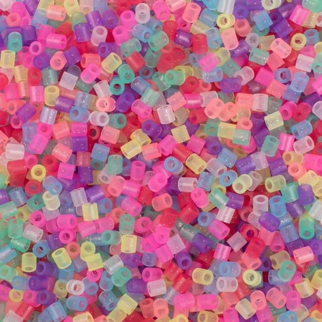 PLAYBOX Strijkkralen in emmer - met glitters 5000 stuks