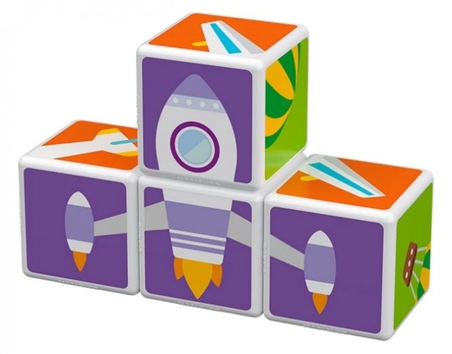 GEOMAG Magnetische Blokken Magicube Vervoersmiddelen