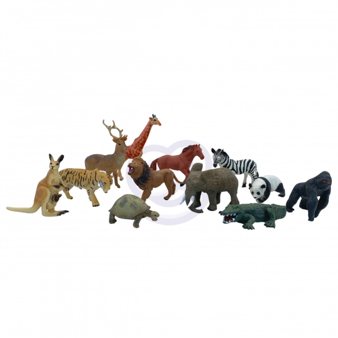 Safari figuren en speelmat Woopie