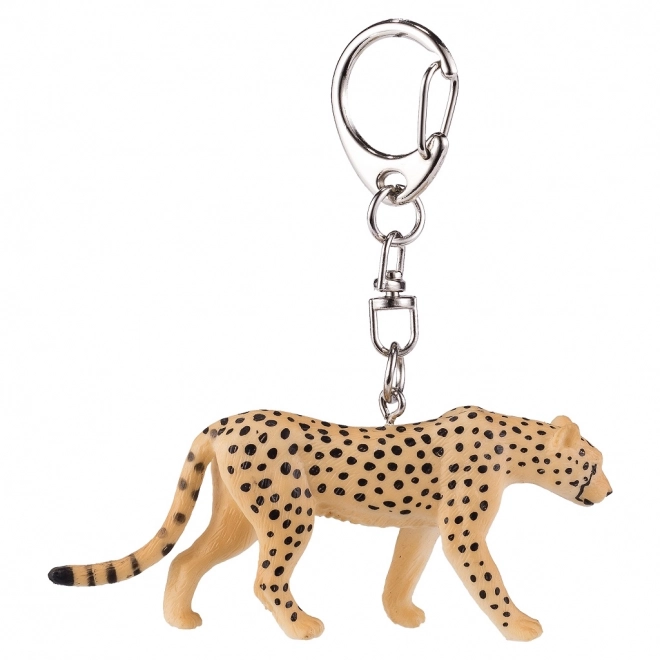 Sleutelhanger met cheetah-figuur