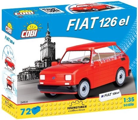 Iconische FIAT 126p op schaal 1:35
