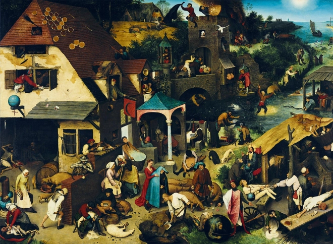 BLUEBIRD Puzzel Nederlandse Spreekwoorden (1559) 3000 stukjes