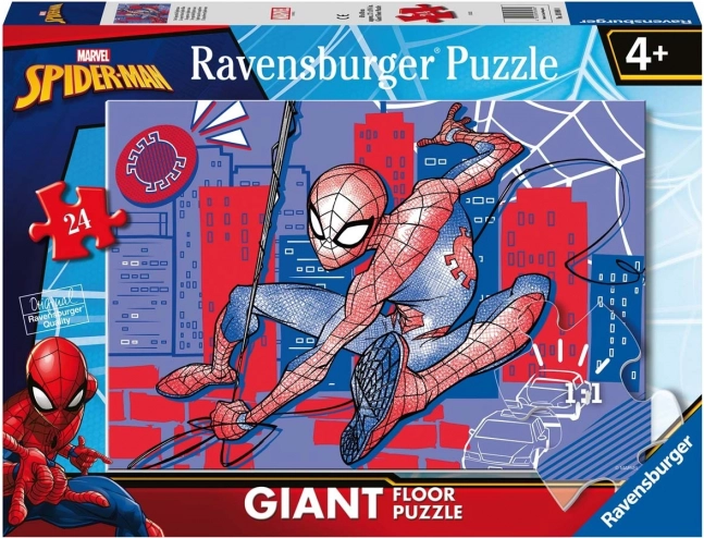 Puzzel 24 stukjes Gigant Spiderman