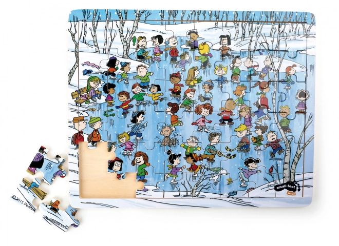 Houten puzzel Winter 48 stukken