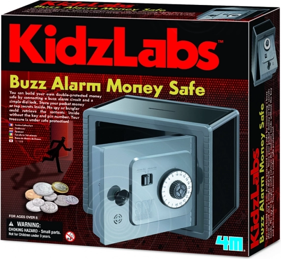 KidzLabs Kluis met Zoemer en Cijfercombinatieslot