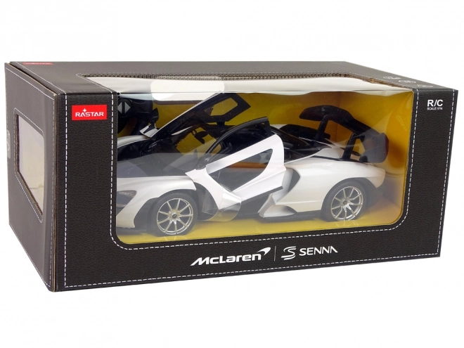 Auto R/C McLaren Senna Rastar 1:14 wit met afstandsbediening