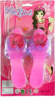 Plastic schoentjes met strik voor kinderen